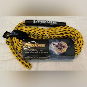 NWT•Proline Rope Technology Heavy Duty Tow Rope•60 Feet•1 Handle• 5/8” Poly E